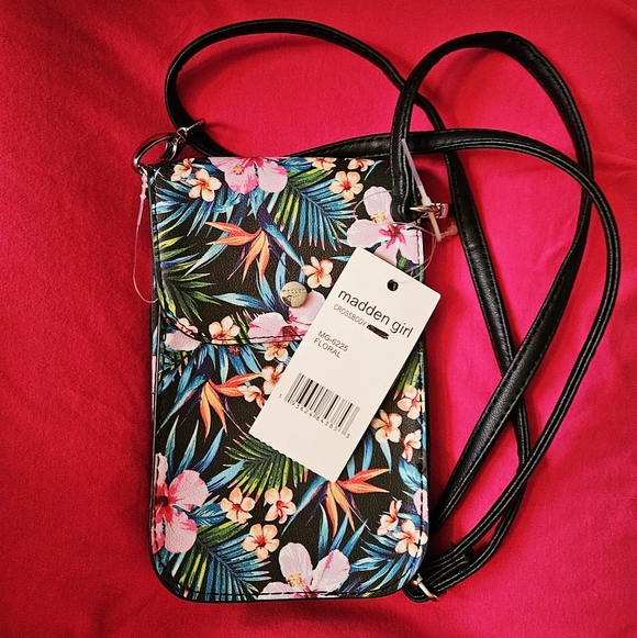 Madden Girl Handbags - Madden Girl Cell Phone Crossbody Bag